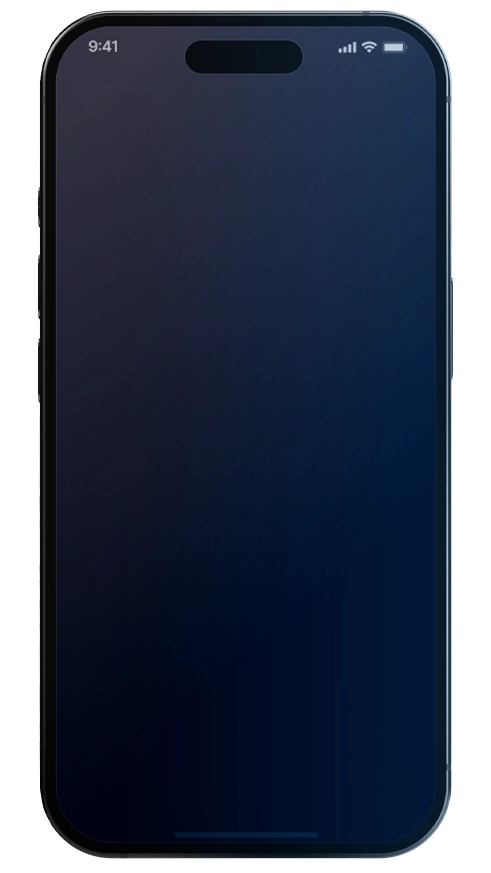 Mobile Handelsoberfläche von Velora Nexen